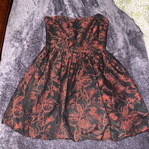 Amanda Uprichard Black and Red Dress